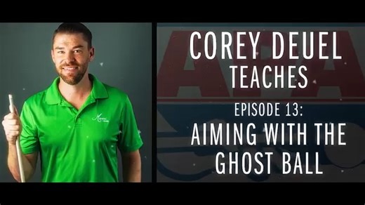 1.8K views · 55 reactions | Corey Deuel talks about aiming with the ghost ball in this helpful lesson! | American Poolplayers Association - APA | Facebook