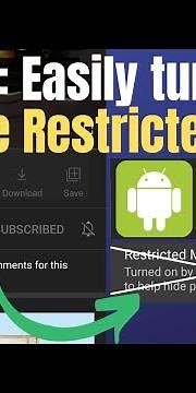 How to turn off YouTube Restricted Mode on Android on Public Wifi. Easy & free fix!