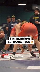 U17 World finalist brothers Joe and Fred Bachmann are looking DANGEROUS🔥 in the early round of 2024 Super 32 #2024super32 | FloWrestling