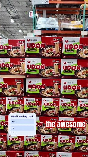 Udon at Costco!
