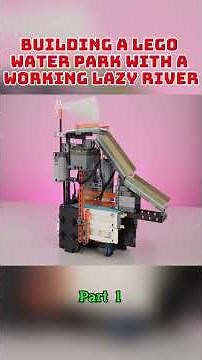 Building a Lego Water Park with a Working Lazy River - Part 1