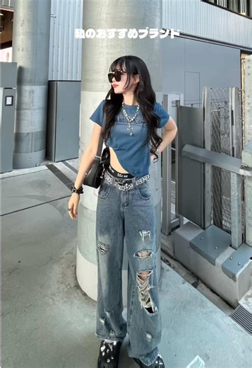 韓国ストリートファッション特集と夏服コーデ