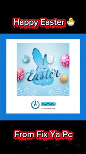 Happy Easter from Fix-Ya-Pc #easter #happyeaster #easterbunny