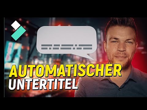 Automatischer Untertitel in Videos generieren & einblenden-Sprache zu Text