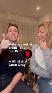 Brooke Baldwin on Instagram: "FINALE day!!! Here’s my dear friend and stylist @leon_gray helping rank our favorite outfits from the show. What was your favorite look? ⬇️⬇️⬇️ That finale dress… ☠️☠️☠️ LOVE YOU @naeemkhannyc @reiss @halston @rivetutility @argent"