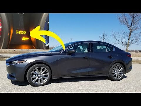 i-Stop warning light in Mazda – different scenarios
