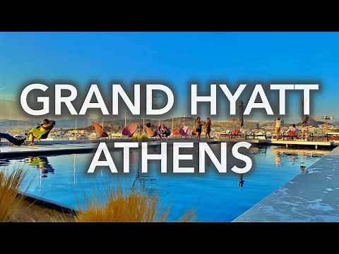 Grand Hyatt Athens - full video tour of Greece's only Grand Hyatt hotel