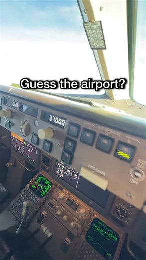 Peter Cappio on Instagram: "Can you guess the airport from 37,000 feet? Not going to lie, this is a 8/10 on the difficulty scale. Good luck! #pilot #airlinepilot #aviation #pilotpete #pilotlife"