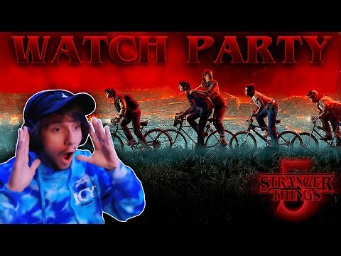 🔴 Stranger Things 5 VOLUME 2 WATCH ALONG & Reactions! (LIVE)
