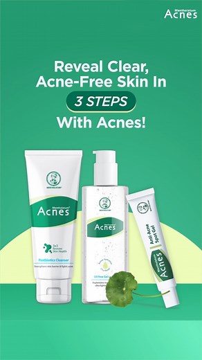 Overwhelmed by complicated skincare routines? Let’s smoothen it out! Whether it’s day or night, Acnes lets you reveal and maintain your glowing skin! Cleanse, hydrate and treat with our acne-free trio for effortlessly flawless skin! #MentholatumAcnes #AcnesMY #AcneSkincare #TryAcnes #Acne #SkincareMalaysia | Mentholatum Acnes MY