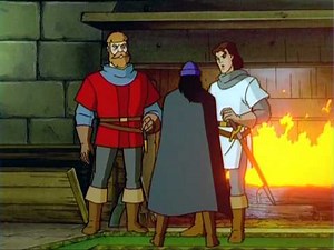 (3) The Four Black Knights - Ivanhoe