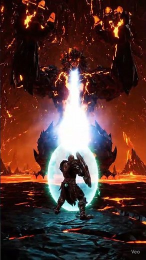 Using Veo 3 to simulate what fighting jad from osrs would look like #osrs #veo3 #gaming #runescape