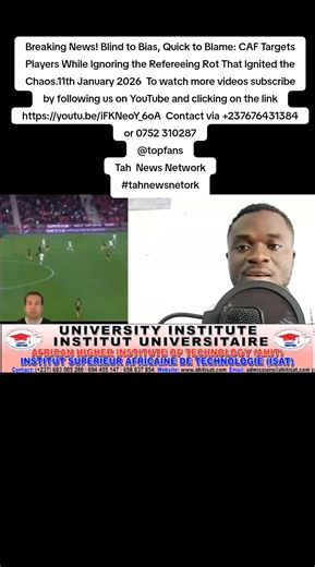 CAF Blames Players for Chaos While Ignoring Refereeing Issues