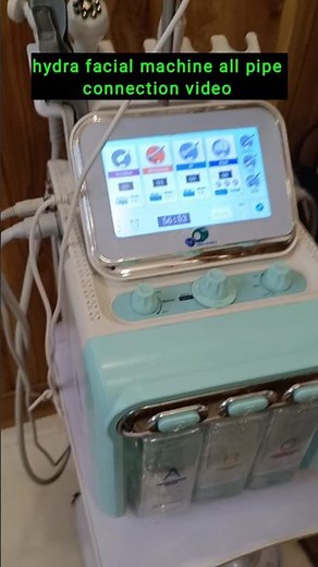 working of hydrafacial abrasion pump motor prosess