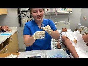 Foley catheter check off