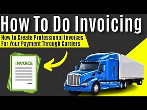 Invoicing Procedure for USA Truck Dispatching Services
