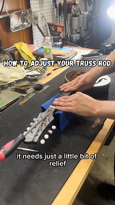 How to adjust the truss rod on your guitar or mandolin! #guitar #acousticguitar #mandilon #trussrod #trussrodadjustment | The Acoustic Shoppe