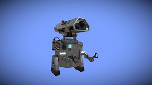 Sci Fi Worker Robot - Download Free 3D model by JJTale