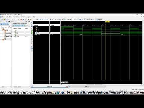 Tutorial 36: Verilog code of Parallel In serial Out Shift Register || #PISO ‪@knowledgeunlimited‬