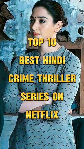 Top 10 Best Crime Thriller Series on Netflix Hindi 🔝💀