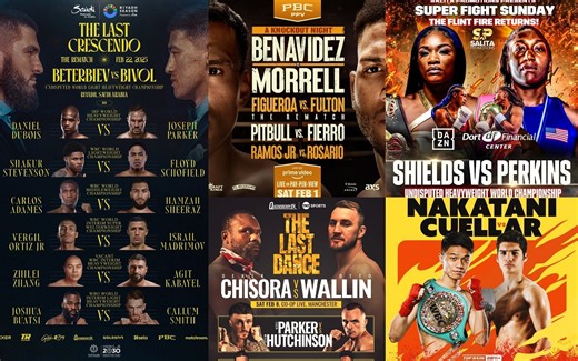 Boxing schedule for February 2025: Artur Beterbiev vs. Dmitry Bivol 2, Claressa Shields' title defense, Derek Chisora's next match, and more