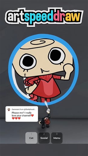 4.3K views · 61 reactions | Drawing Your Profile Picture on Roblox | Art Speed Draw | Facebook