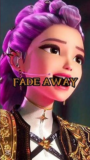 HUNTR/X | Fade away (K-pop Demon Hunter Soundtrack) #kpop #popedits#huntrix #viral #kpopdemonhunters