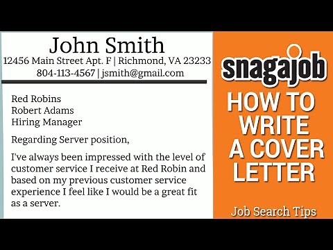 Job Search Tips (Part 11): How to write a cover letter
