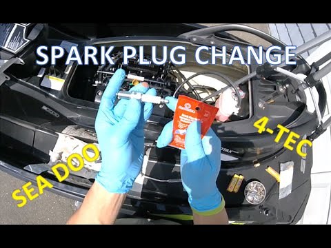Changing Spark Plugs on a SEA DOO - How To Replace