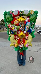Super Mario World Giant Balloon Bouquet 😍🍃⭐️🍄🍌💚🔥🍄#prettyballoonbouquets #balloonbouquet #balloons #bouquet #handmade #custommade #beautiful #birthday #mario #mariobros #mariokart #supermarioworld #supermario #marioandluigi #donkeykong #bowser #princesspeach #daisymariokart #marioparty #mariokartworld #hanford #hanfordca #hanford559 #hanfordcalifonia #lemoore #visalia #tulare #corcoran #fresno #clovis #centralcalifornia #centralvalleyca #fresno559 #california | Pretty Balloon Bouquets