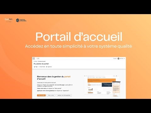Portail d'accueil qualité