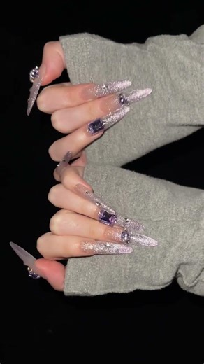 🔥Day 3：OOTD of the fingers.💫 #diynails #nailart #nails #pressonnails #y2knails #acrylicnails