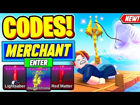 ⚠️New⚠️ ALL WORKING MERCHANT UPDATE CODES For Fish It 2025 - Roblox Fish It Codes 2025