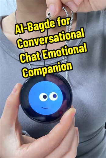 ZNP Al-Bagde Virtual Personal Assistant Gadget Al robot IA asistente personal virtual ChatGPT y traducción en tiempo real #aibadge #virtualassistant #virtualcompanion #techgadgets #aitranslation