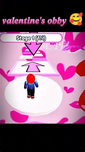 valentine’s Day Special 💖 | I Played the CUTEST Valentine Obby in Roblox! #roblox #aa23