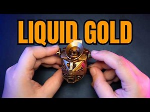 How to Airbrush Vallejo Liquid Gold on Gunpla