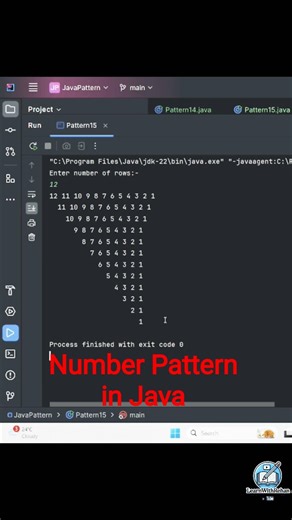 pattern #coding #learnwithrehan #java #programming #programminglanguage #pattern #viral #software