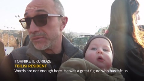 Tens of thousands in Tbilisi mourn Georgia’s late Patriarch Ilia II