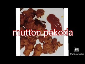 Tasty tasty Mutton pakora recipe 😋😋