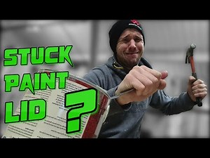 No More Stuck Paint Tin Lids!!