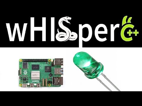OpenAI Whisper C++ Raspberry Pi 5 Voice Assistant