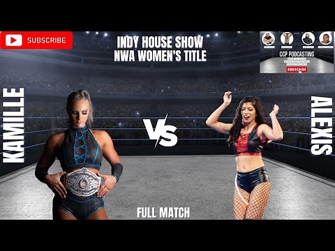 Behind the Curtain Women's Watch Along: NWA Womens Championship Kamille vs Kaitland Alexis (Full)