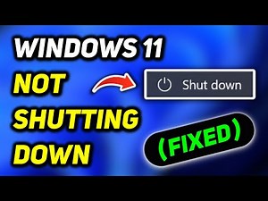What to Do When Windows 11 Won't Shut Down - (Top 5 Fixes)