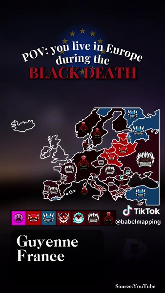Living in Europe During the Black Death: Mapping Out the Country's Data