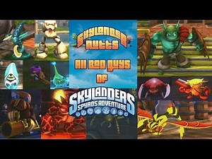Spyros Adventure - All Named Bad Guys (and More)