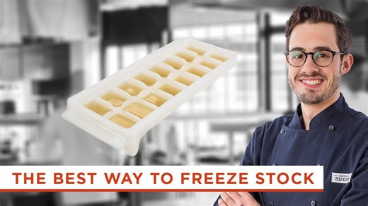 Why you should stop freezing stock in food storage containers