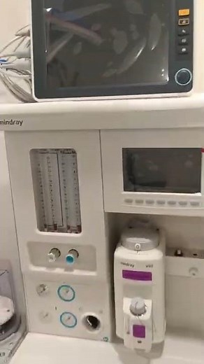 installation mindray wato ex 10 anesthesia machine