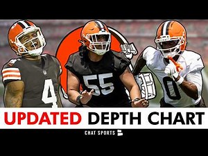 UPDATED Cleveland Browns Depth Chart After Browns Minicamp