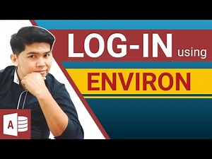 How to Create LOGIN PERMISSION using Environment Variables