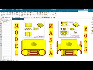Model Mania 2025 Complete Modeling Solution in Siemens NX (NX Tips & Strategy)